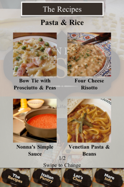 "Mark Leslie" Beyond the Pasta app "Mark Leslie" Beyond the Pasta app