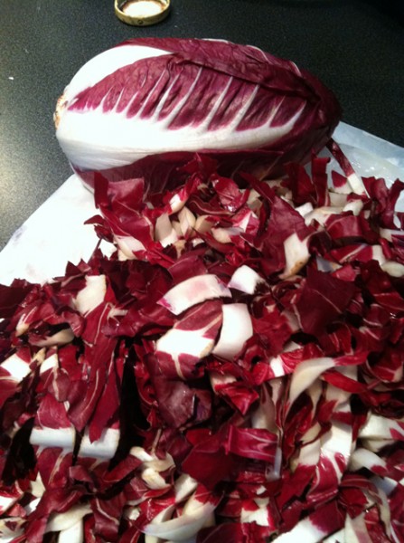 Chopping-the-radicchio-Treviso "Beyond the Pasta"