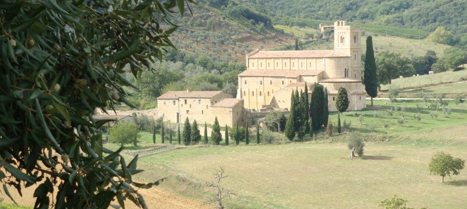 Abbazia di Sant'Antimo, Castelnuovo dell’Abate, Italy...near Montalcino, Italy. Abbazia di Sant'Antimo, Castelnuovo dell’Abate, Italy...near Montalcino, Italy.