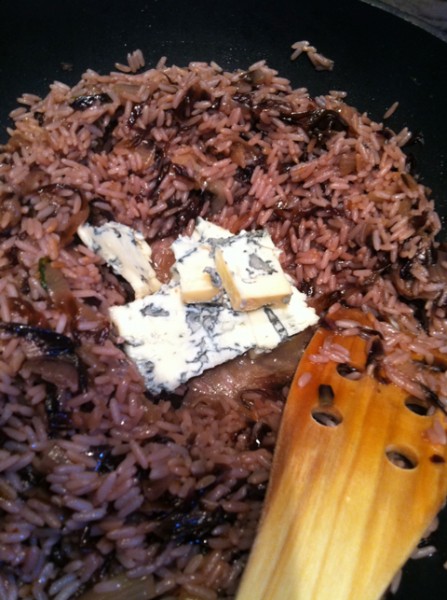 Gorgonzola-in-risotto "Beyond the Pasta"