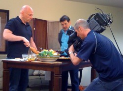 Mark Leslie on KRONTV in action - Beyond the Pasta