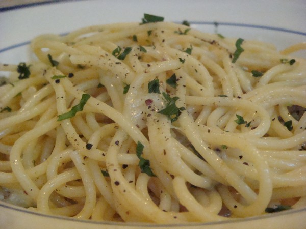 Spaghetti Cacio e Pepe photo - Beyond the Pasta - Mark Leslie